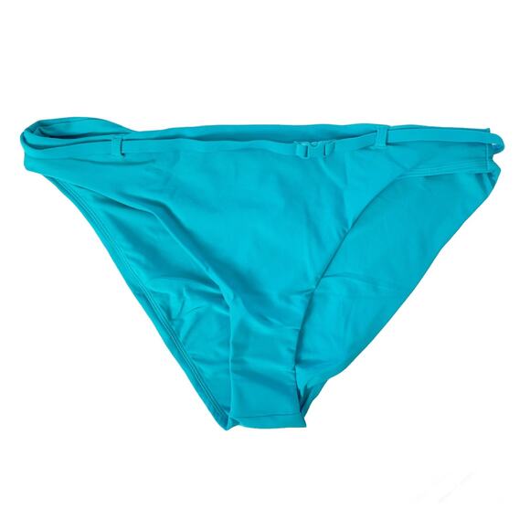 Andie Bikini Bottoms Womens Extra Large Blue The Riviera Swimwear NWT - Picture 1 of 4
